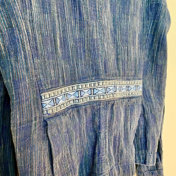 Anthropologie Cartonnier Jacket - Blue Denim Color M - Picture 11 of 11